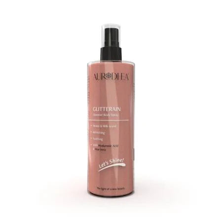 GLITTERAIN - Golden Shimmer Body Spray (Parfum de monoï et de lait) - 150 ml