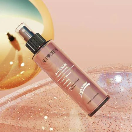 GLITTERAIN - Golden Shimmer Body Spray (Parfum de monoï et de lait) - 150 ml