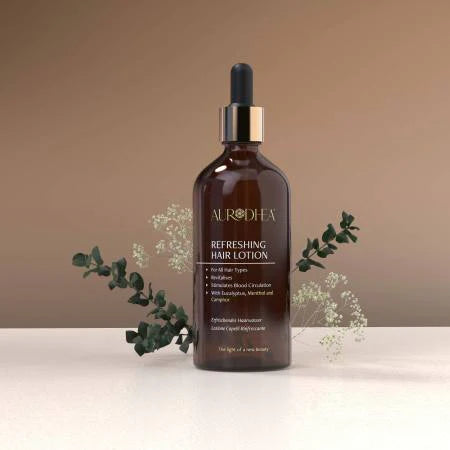 Lotion capillaire rafraîchissante au Menthol et au Camphre