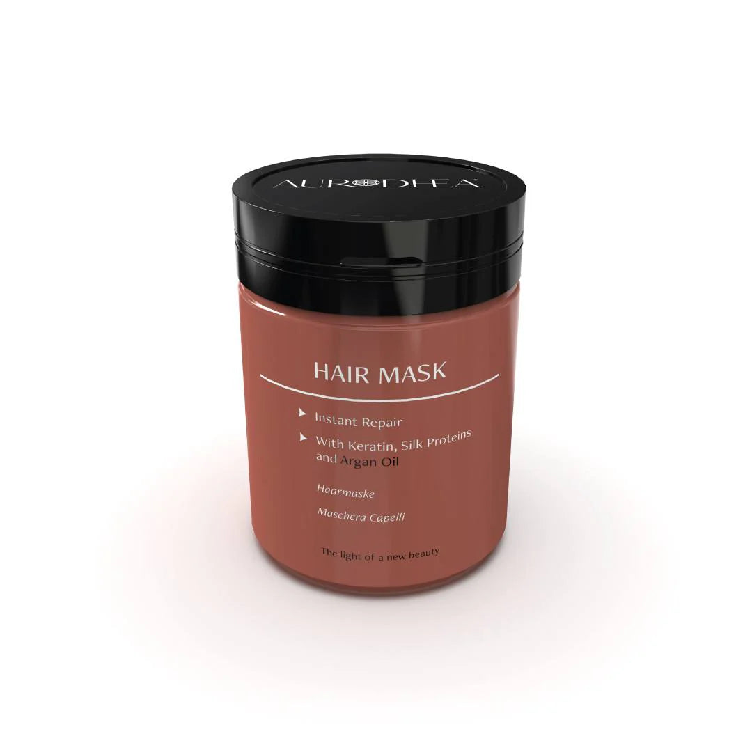 Masque capillaire démêlant à l'huile d'argan