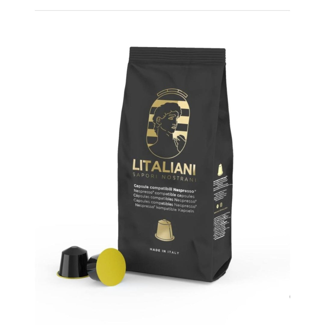 Boisson en capsules compatibles Nespresso® - « Nocciolino » (Noisettes) 15 capsules